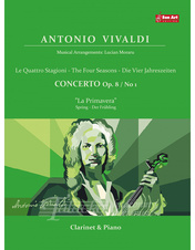 Concerto Op. 8 / No 1 "La Primavera" Clarinet & Piano